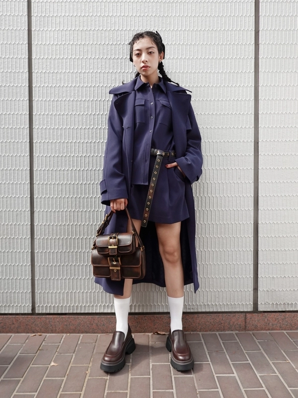 ヴィンテージ風スクールガールのスタイリング | スナップ詳細  